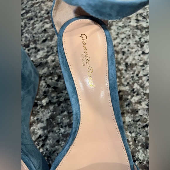 GIANVITO ROSSI Amelia Camamel Platform Sandal, NWOT - Picture 5 of 8